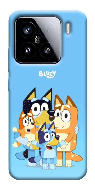 Чехол itsPrint Bluey family для Xiaomi 15, детские, купить оптом с доставкой