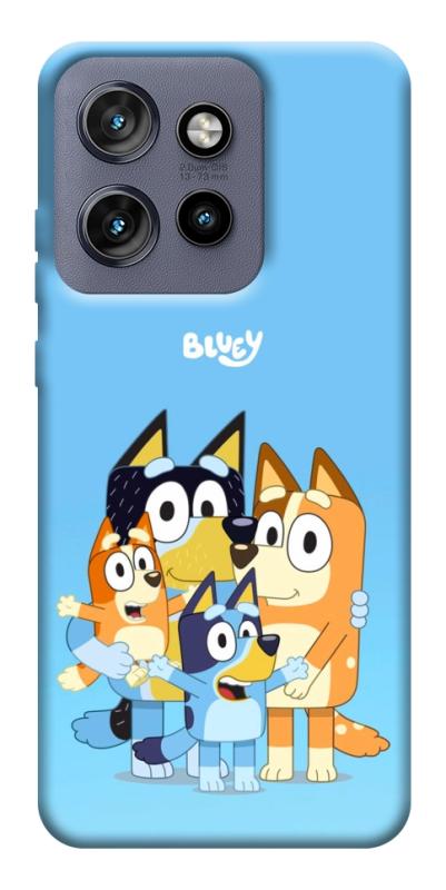 Чехол itsPrint Bluey family для Motorola Edge 50 Neo, детские, купить оптом с доставкой