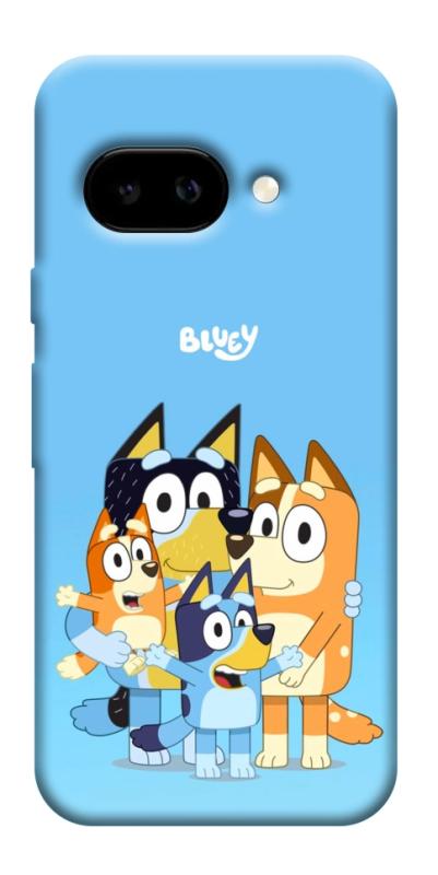 Чехол itsPrint Bluey family для Google Pixel 9a, детские, купить оптом с доставкой