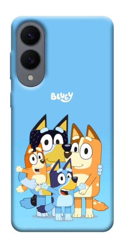Чехол itsPrint Bluey family для Samsung Galaxy S25 Edge, детские, купить оптом с доставкой