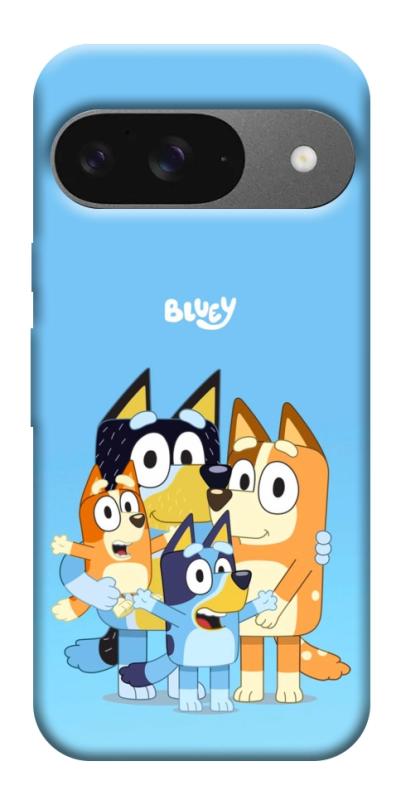 Чехол itsPrint Bluey family для Google Pixel 10, детские, купить оптом с доставкой