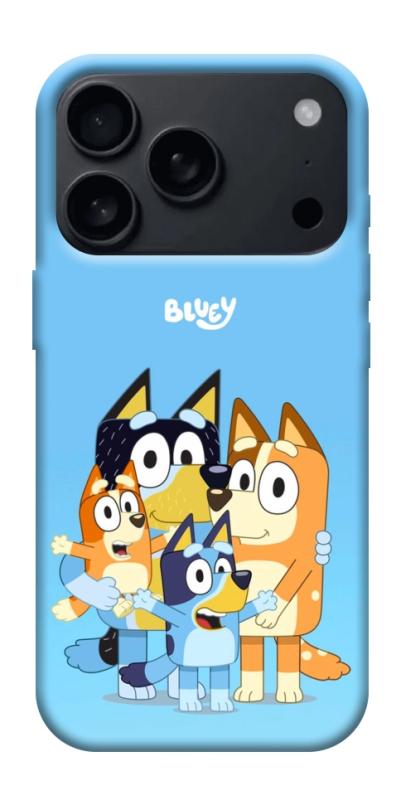 Чехол itsPrint Bluey family для Apple iPhone 17 Pro (6.3"), детские, купить оптом с доставкой