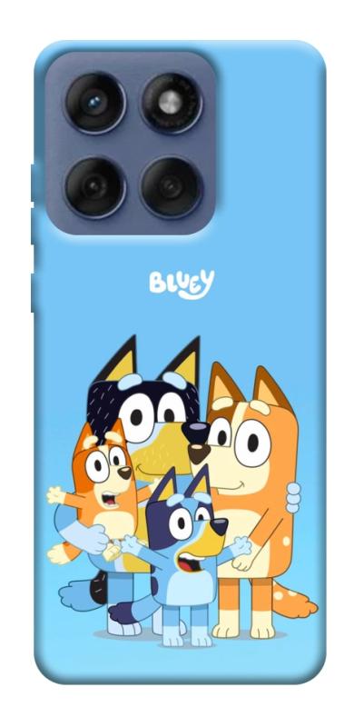 Чехол itsPrint Bluey family для Motorola Edge 60 Fusion, детские, купить оптом с доставкой
