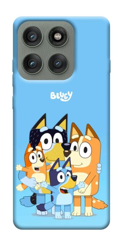 Чехол itsPrint Bluey family для Motorola Edge 60 Pro, детские, купить оптом с доставкой