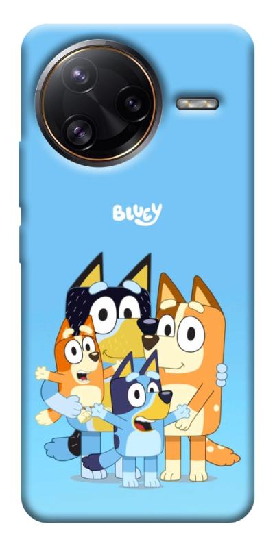 Чехол itsPrint Bluey family для Xiaomi Poco F7, детские, купить оптом с доставкой