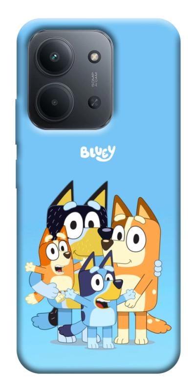 Чехол itsPrint Bluey family для Xiaomi Redmi 15C (EU), детские, купить оптом с доставкой