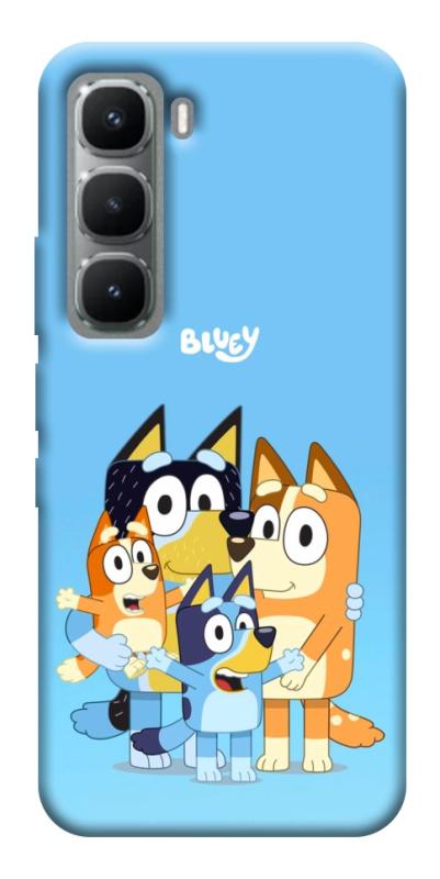 Чехол itsPrint Bluey family для Infinix Hot 60 Pro+, детские, купить оптом с доставкой