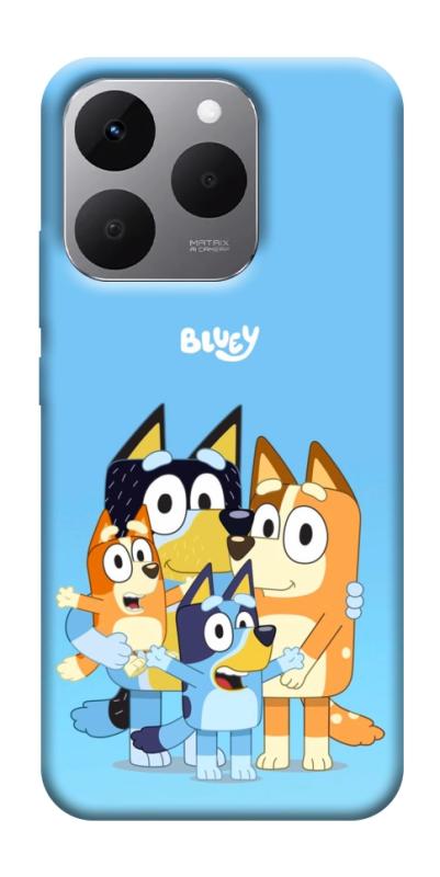 Чехол itsPrint Bluey family для Realme 15T, детские, купить оптом с доставкой