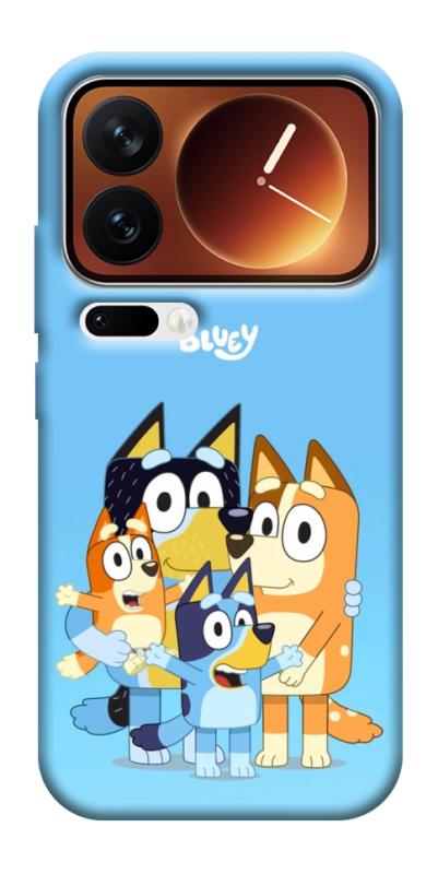 Чехол itsPrint Bluey family для Xiaomi 17 Pro Max, детские, купить оптом с доставкой