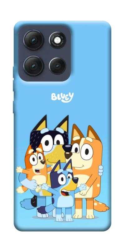 Чехол itsPrint Bluey family для Motorola Moto G86 Power, детские, купить оптом с доставкой