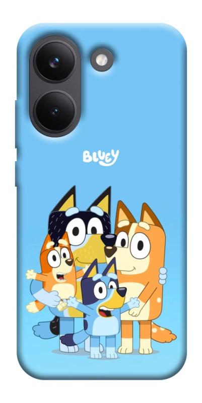 Чохол itsPrint Bluey family для Xiaomi Poco X8 Pro, дитячі, купити оптом з доставкою