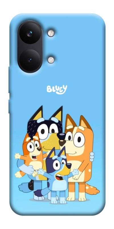 Чохол itsPrint Bluey family для Xiaomi Poco X8 Pro Max, дитячі, купити оптом з доставкою