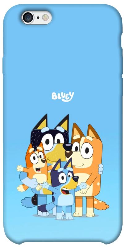 Чехол itsPrint Bluey family для Apple iPhone 6/6s (4.7"), детские, купить оптом с доставкой