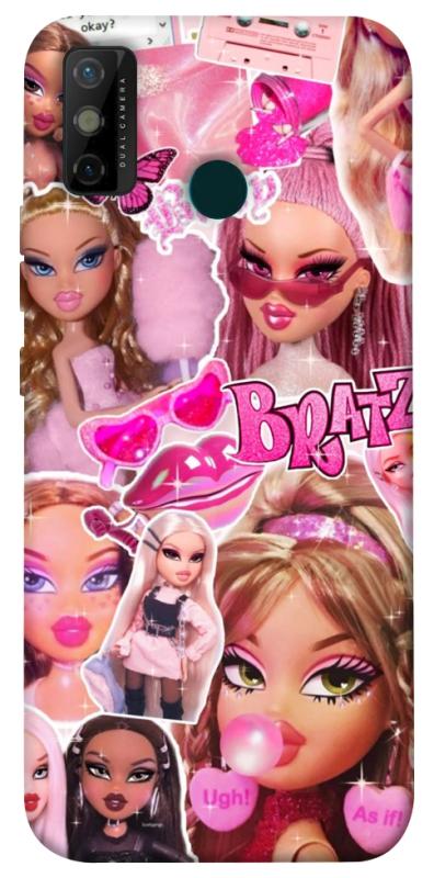 Чохол itsPrint Bratz для TECNO Spark 6 Go, дитячі, купити оптом з доставкою