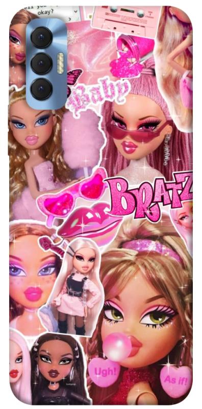Чохол itsPrint Bratz для TECNO Spark 8P, дитячі, купити оптом з доставкою