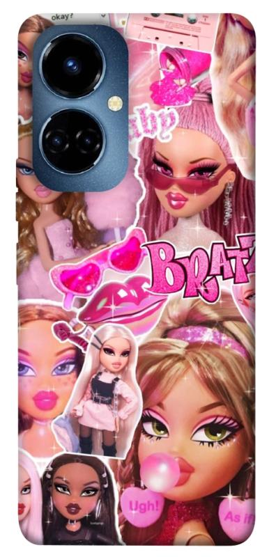 Чехол itsPrint Bratz для TECNO Camon 19 (CI6n) / 19 Pro (CI8n), детские, купить оптом с доставкой