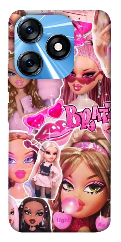 Чохол itsPrint Bratz для TECNO Spark 10 Pro, дитячі, купити оптом з доставкою