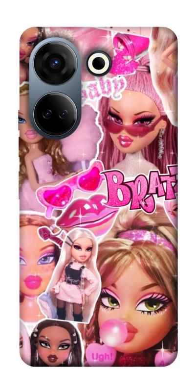 Чехол itsPrint Bratz для TECNO Camon 20 Pro (CK7n), детские, купить оптом с доставкой