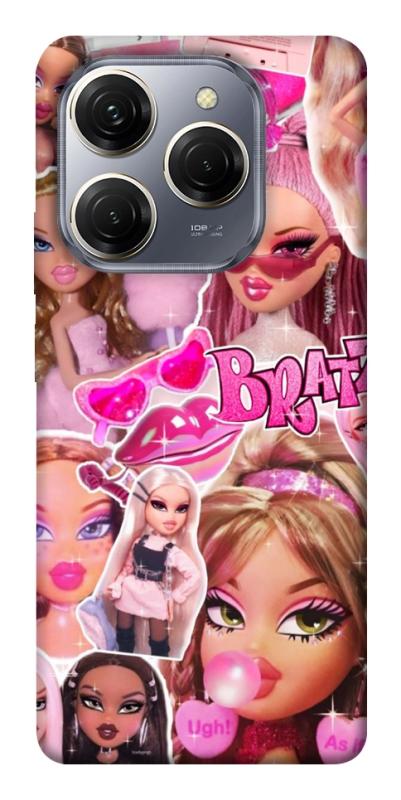 Чохол itsPrint Bratz для TECNO Spark 20 Pro, дитячі, купити оптом з доставкою