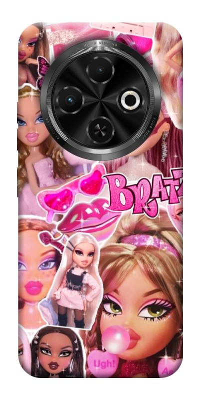 Чохол itsPrint Bratz для TECNO Spark 30C, дитячі, купити оптом з доставкою