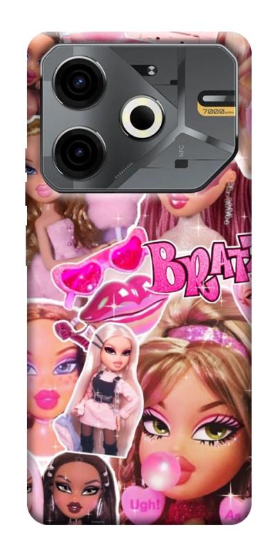 Чехол itsPrint Bratz для TECNO Pova 6 Neo (LI6), детские, купить оптом с доставкой