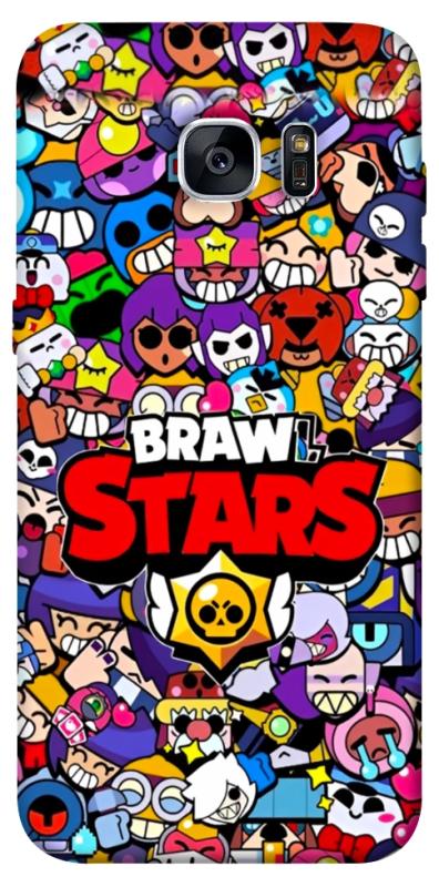 Чохол itsPrint Brawl stars для Samsung G935F Galaxy S7 Edge, дитячі, купити оптом з доставкою