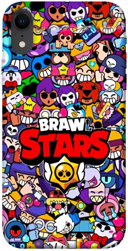 Чехол itsPrint Brawl stars для Apple iPhone XR (6.1"), детские, купить оптом с доставкой