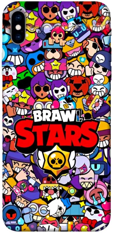 Чохол itsPrint Brawl stars для Apple iPhone XS Max (6.5"), дитячі, купити оптом з доставкою