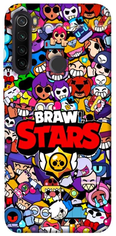 Чехол itsPrint Brawl stars для Xiaomi Redmi Note 8T, детские, купить оптом с доставкой