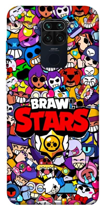 Чехол itsPrint Brawl stars для Xiaomi Redmi Note 9 / Redmi 10X, детские, купить оптом с доставкой