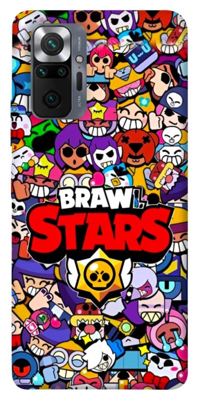 Чехол itsPrint Brawl stars для Xiaomi Redmi Note 10 Pro, детские, купить оптом с доставкой