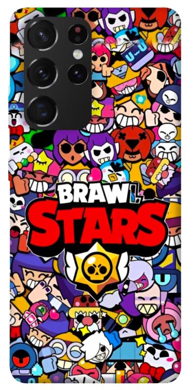 Чехол itsPrint Brawl stars для Samsung Galaxy S21 Ultra, детские, купить оптом с доставкой