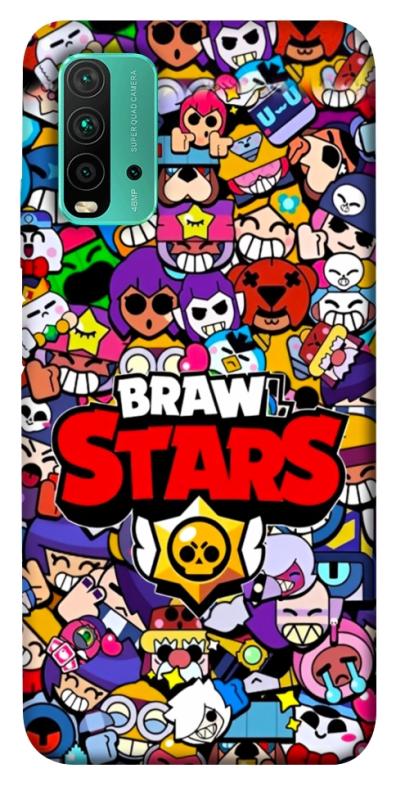 Чехол itsPrint Brawl stars для Xiaomi Redmi Note 9 4G / Redmi 9 Power / Redmi 9T, детские, купить оптом с доставкой