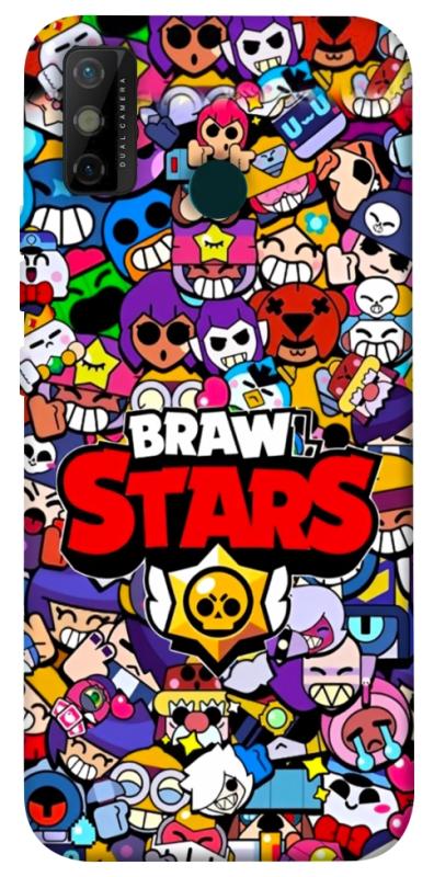 Чохол itsPrint Brawl stars для TECNO Spark 6 Go, дитячі, купити оптом з доставкою