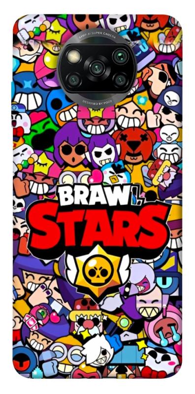 Чехол itsPrint Brawl stars для Xiaomi Poco X3 NFC / Poco X3 Pro, детские, купить оптом с доставкой