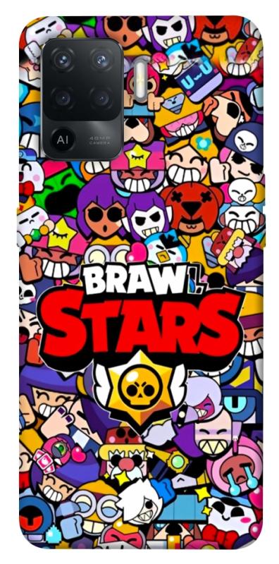 Чехол itsPrint Brawl stars для Oppo Reno 5 Lite, детские, купить оптом с доставкой