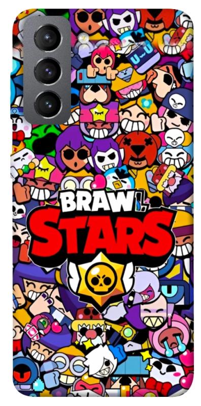 Чехол itsPrint Brawl stars для Samsung Galaxy S21 FE, детские, купить оптом с доставкой
