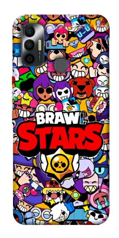 Чехол itsPrint Brawl stars для TECNO Spark 7, детские, купить оптом с доставкой