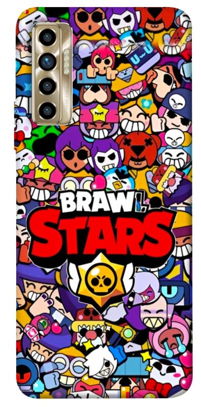 Чохол itsPrint Brawl stars для TECNO Camon 17P, дитячі, купити оптом з доставкою