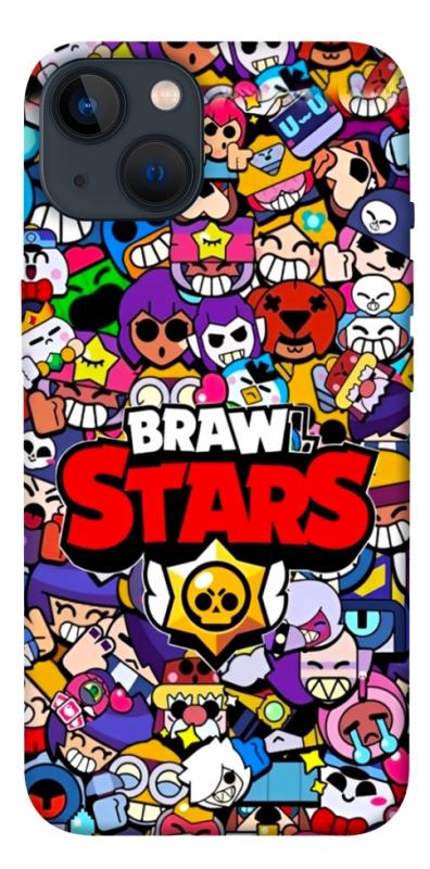 Чехол itsPrint Brawl stars для Apple iPhone 13 (6.1"), детские, купить оптом с доставкой