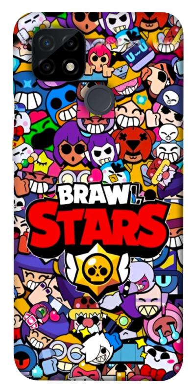 Чехол itsPrint Brawl stars для Realme C21, детские, купить оптом с доставкой