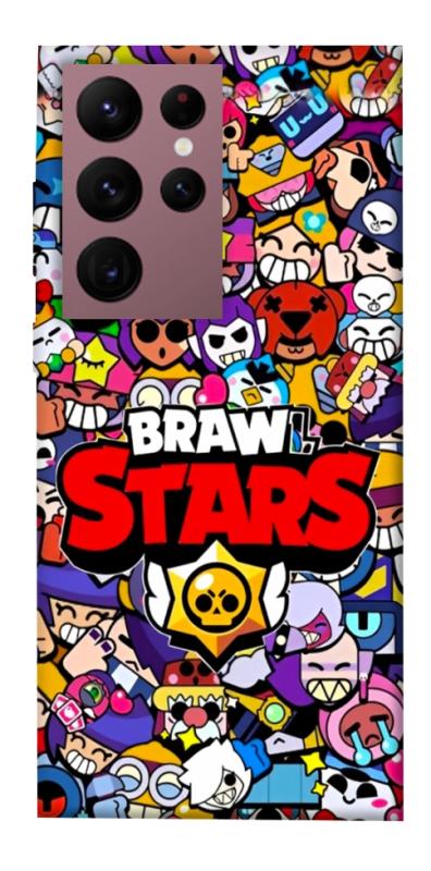 Чехол itsPrint Brawl stars для Samsung Galaxy S22 Ultra, детские, купить оптом с доставкой