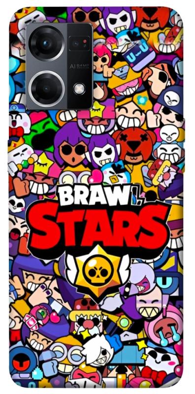 Чохол itsPrint Brawl stars для Oppo Reno 7 4G, дитячі, купити оптом з доставкою