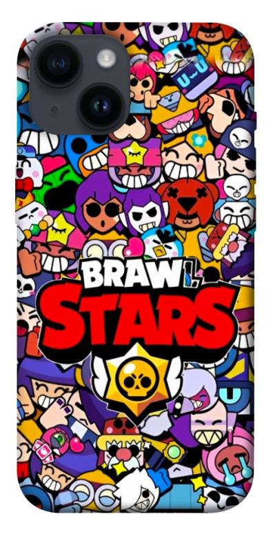Чехол itsPrint Brawl stars для Apple iPhone 14 (6.1"), детские, купить оптом с доставкой