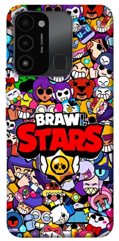 Чехол itsPrint Brawl stars для Tecno Spark Go 2022 (KG5m), детские, купить оптом с доставкой