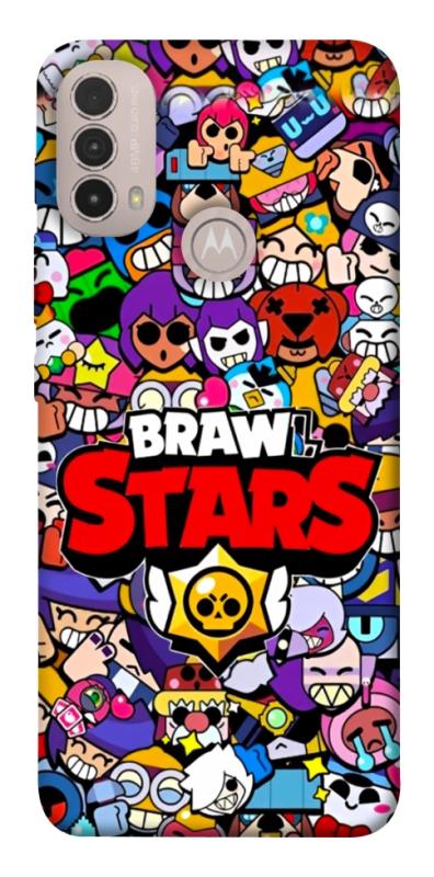 Чехол itsPrint Brawl stars для Motorola Moto E40, детские, купить оптом с доставкой