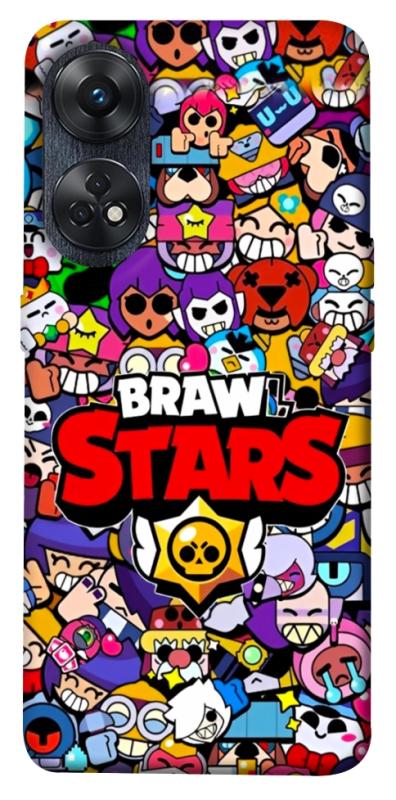 Чехол itsPrint Brawl stars для Oppo Reno 8 T 4G, детские, купить оптом с доставкой