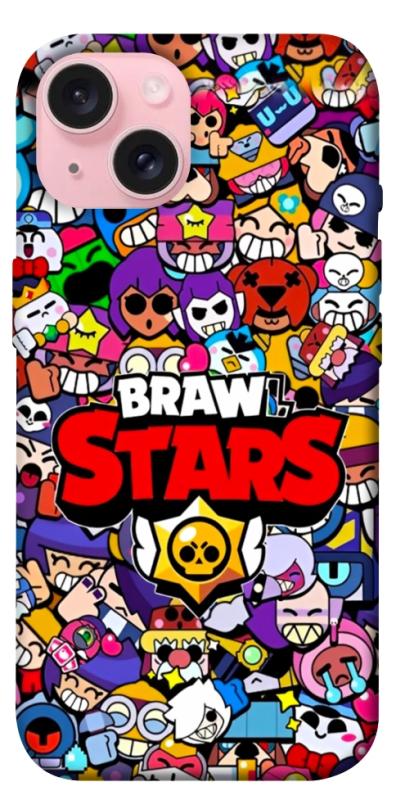 Чохол itsPrint Brawl stars для Apple iPhone 15 (6.1"), дитячі, купити оптом з доставкою