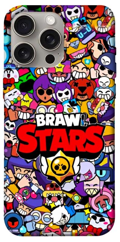 Чехол itsPrint Brawl stars для Apple iPhone 15 Pro Max (6.7"), детские, купить оптом с доставкой