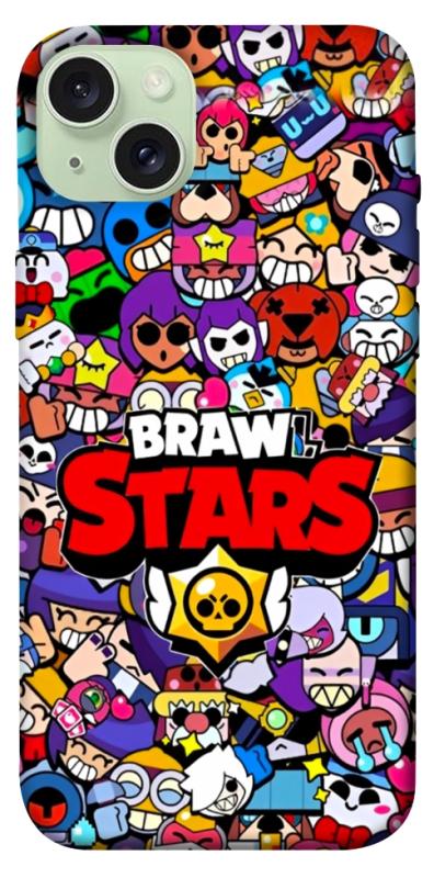 Чехол itsPrint Brawl stars для Apple iPhone 15 Plus (6.7"), детские, купить оптом с доставкой